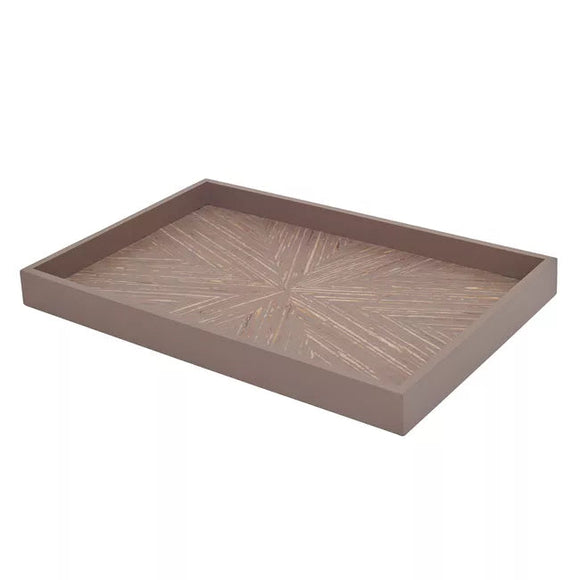 Sorrento Tray CL Taupe by Curated Kravet