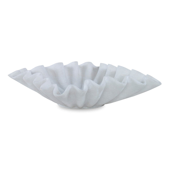 Marcelo Bowl, Large CL White by Curated Kravet