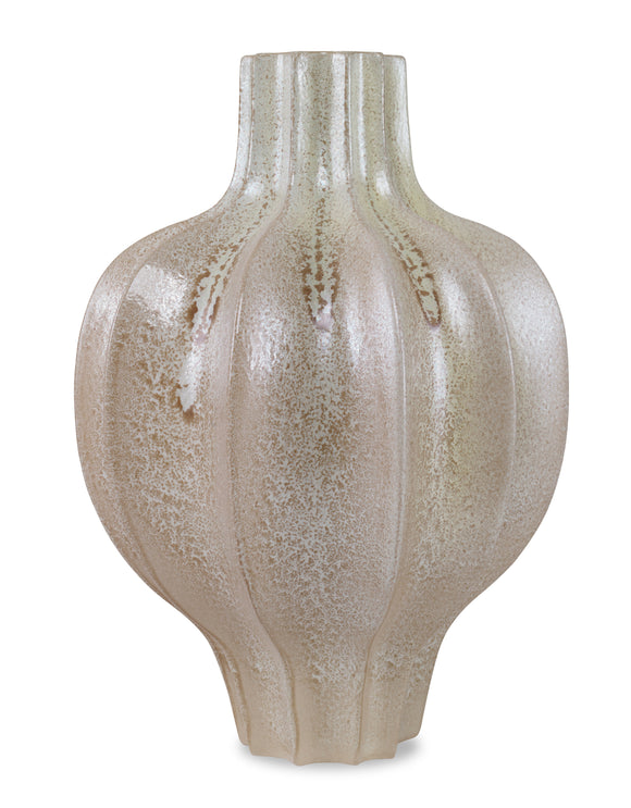 Coutts Vase, Large CL Beige by Curated Kravet