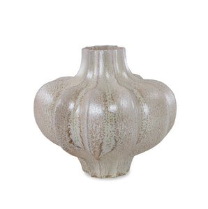 Coutts Vase, Small CL Beige by Curated Kravet