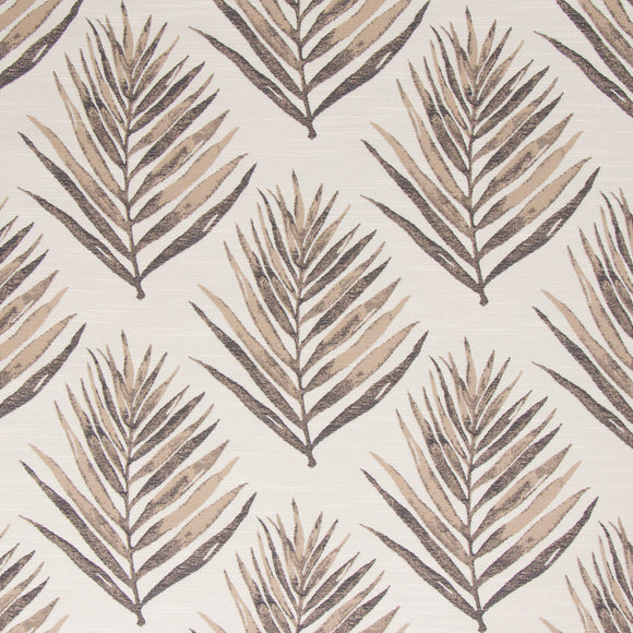 Royal Palm CL Umber Indoor Outdoor Upholstery Fabric by Bella Dura