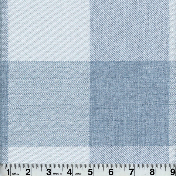 Fleetwood CL Sky  Drapery Upholstery Fabric by Roth & Tompkins