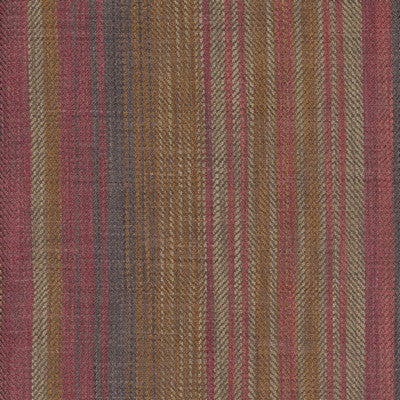Sonoma Stripe CL Currant  Drapery Upholstery Fabric by Roth & Tompkins
