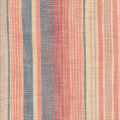 Sonoma Stripe CL Henna Blue  Drapery Upholstery Fabric by Roth & Tompkins