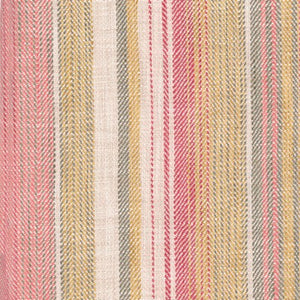 Sonoma Stripe CL Sunset Rose Drapery Upholstery Fabric by Roth & Tompkins