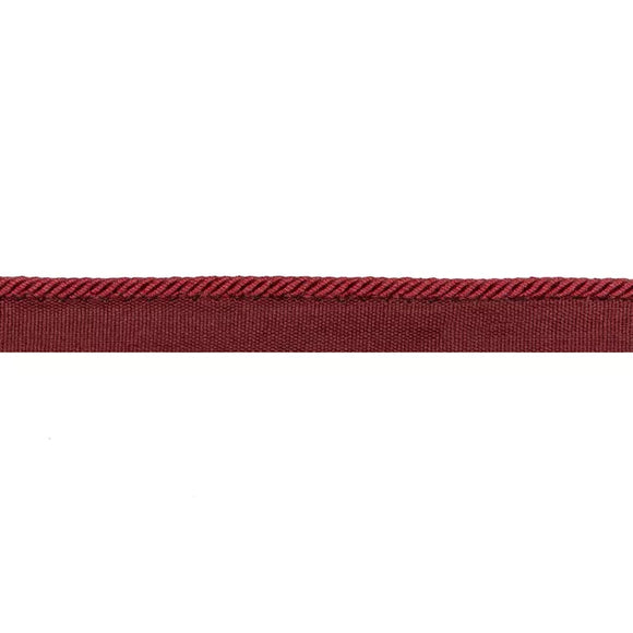 PICARDY CORD, WINE Lip Cord by Brunschwig & Fils