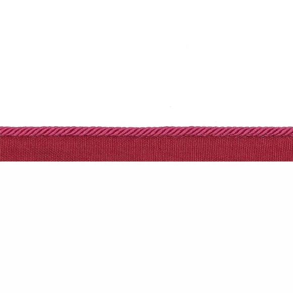 PICARDY CORD, CERISE  Lip Cord by Brunschwig & Fils