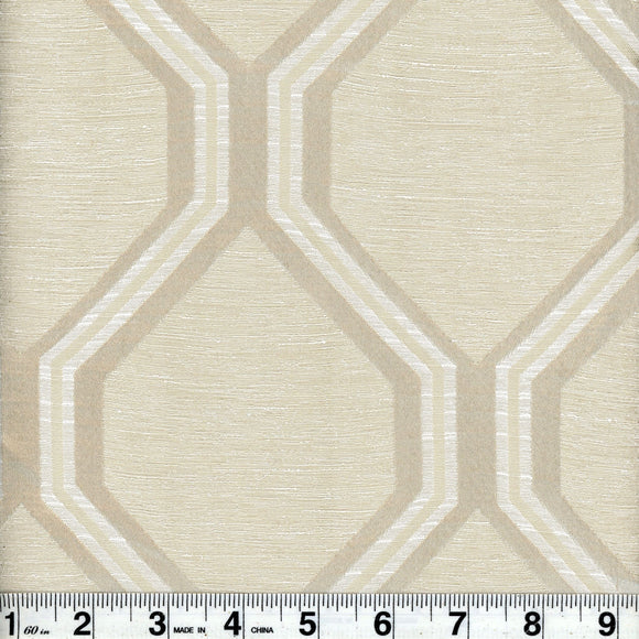 Arbor CL Bisque  Drapery Upholstery Fabric by Roth & Tompkins