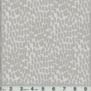 Joy CL Pewter Drapery Upholstery Fabric by Roth & Tompkins