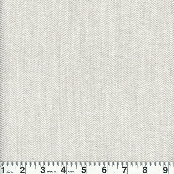 Alexander CL Platinum Drapery Upholstery Fabric by Roth & Tompkins