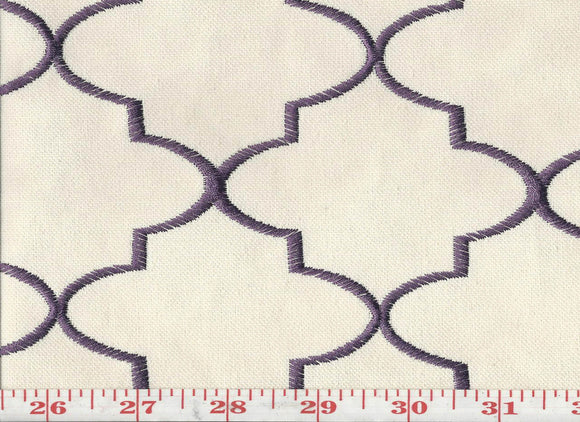 Hepburn CL Bellflower Upholstery Fabric by KasLen Textiles