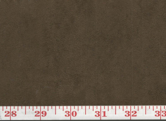 GEM 25 Suede CL Chocolate Upholstery Fabric by KasLen Textiles