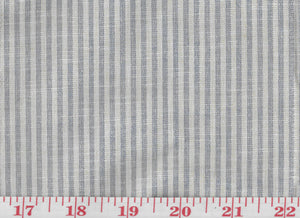 Pinstripe CL Chambray Drapery Upholstery Fabric --  the Radiate Collection