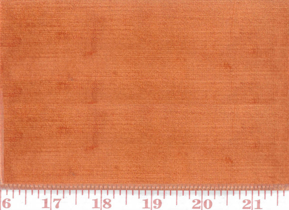 Cheeky Velvet,  CL Orange Soda (117) Upholstery Fabric