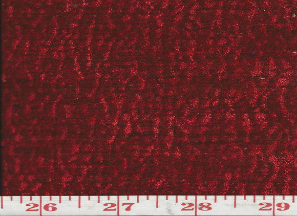 Everest CL Red Upholstery Fabric by KasLen Textiles