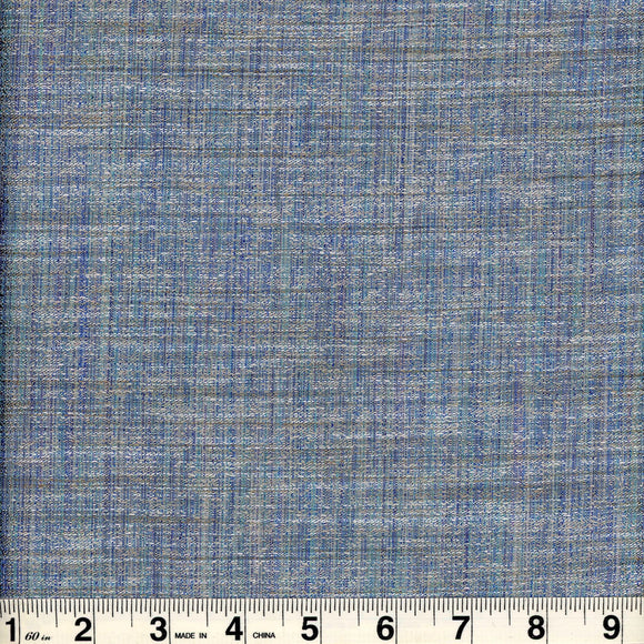 Analise CL Ocean  Drapery  Fabric by Roth & Tompkins
