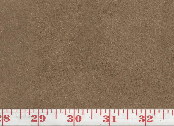 GEM 7 Suede CL Peat Upholstery Fabric by KasLen Textiles