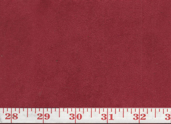 GEM  35 Suede CL Red Upholstery Fabric by KasLen Textiles