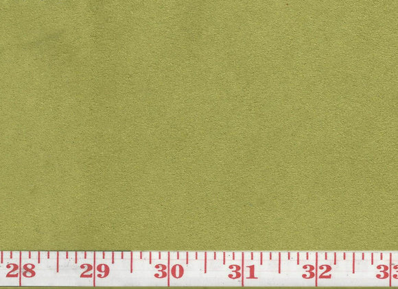 GEM 39 Suede CL Lime Upholstery Fabric by KasLen Textiles