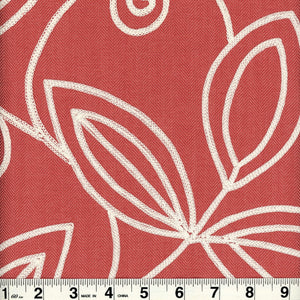 Botanique  CL  Coral Drapery  Upholstery Fabric by Roth & Tompkins