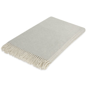 Lusuosso Cashmere Throw CL Pale Grey by Curated Kravet