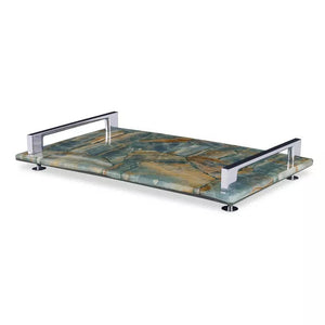 Rio Claro Tray Small Cl Teal  by Curated Kravet