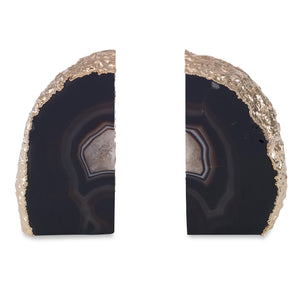 Franca Bookends CL Black Gold by Curated Kravet