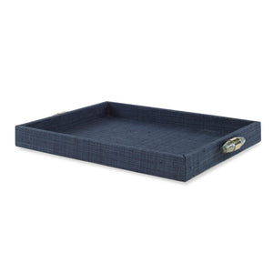 Shorehame Tray CL Black by Curated Kravet
