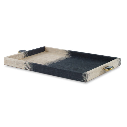 Palmer Tray CL Black by Curated Kravet