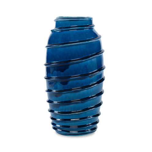 Kellie Vase CL Blue by Curated Kravet