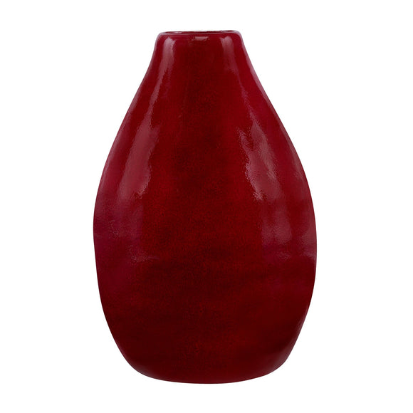 Stennis Vase, Small CL Red by Curated Kravet
