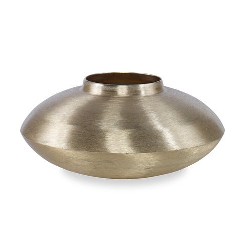 Kir Vase, Small  CL Brass by Curated Kravet