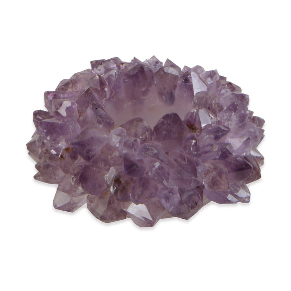 Zia Amethyst Votive, Small CL Purple by Curated Kravet