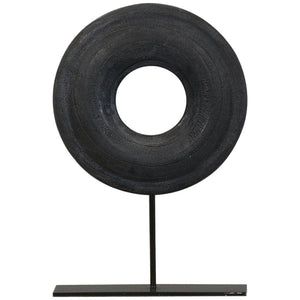Colby Sculpture, Small CL Black by Curated Kravet