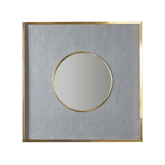 Morrison Mirror CL Gray Blue by Curated Kravet