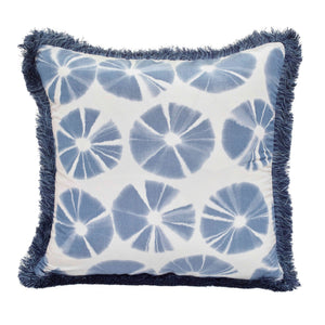 Echino Pillow CL Indigo by Curated Kravet