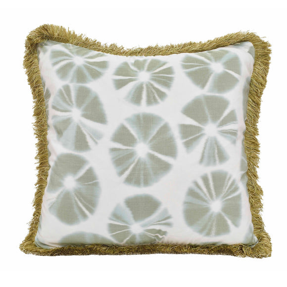 Echino Pillow CL Palm by Curated Kravet