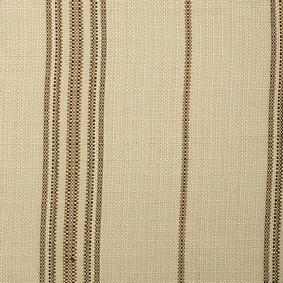 Ticking  CL Walnut Indoor Outdoor Upholstery Fabric by Bella Dura